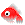 little pixelated fish